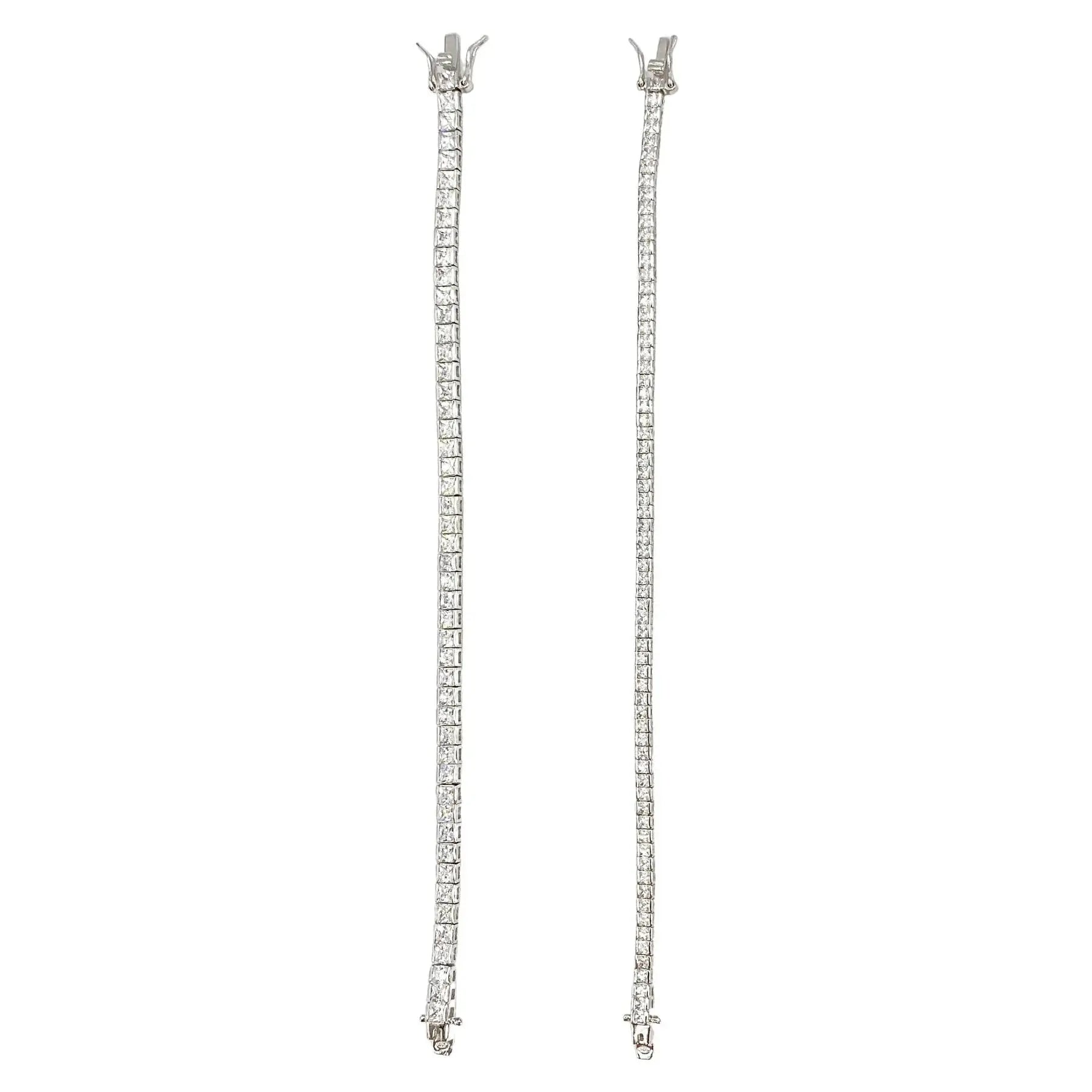 STŘIBRNÝ TENNIS NÁRAMEK 2x2 GRIFF.CZ