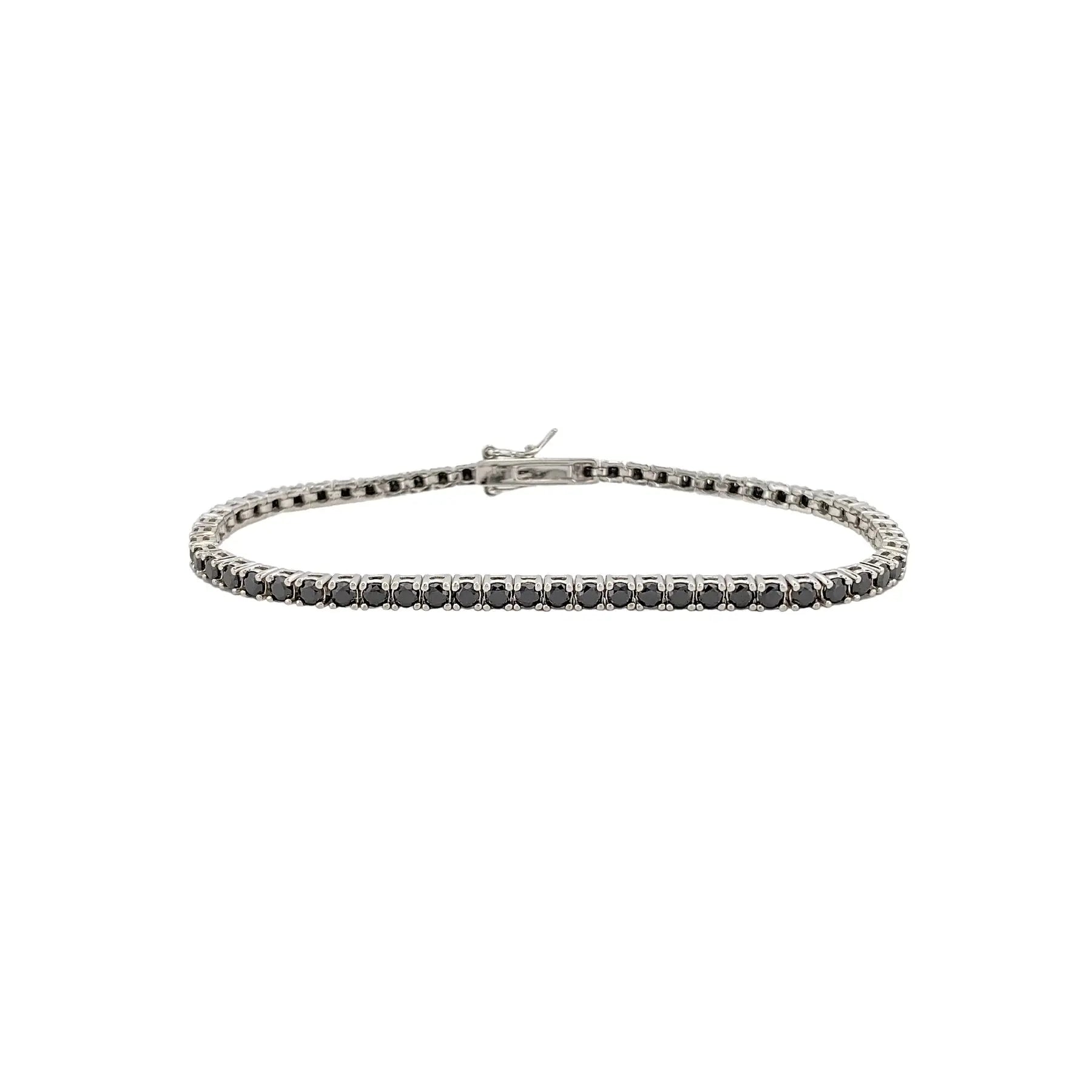 STŘIBRNÝ TENNIS NÁRAMEK - 2.5 mm GRIFF.CZ