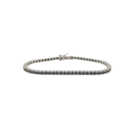 STŘIBRNÝ TENNIS NÁRAMEK - 2.5 mm GRIFF.CZ