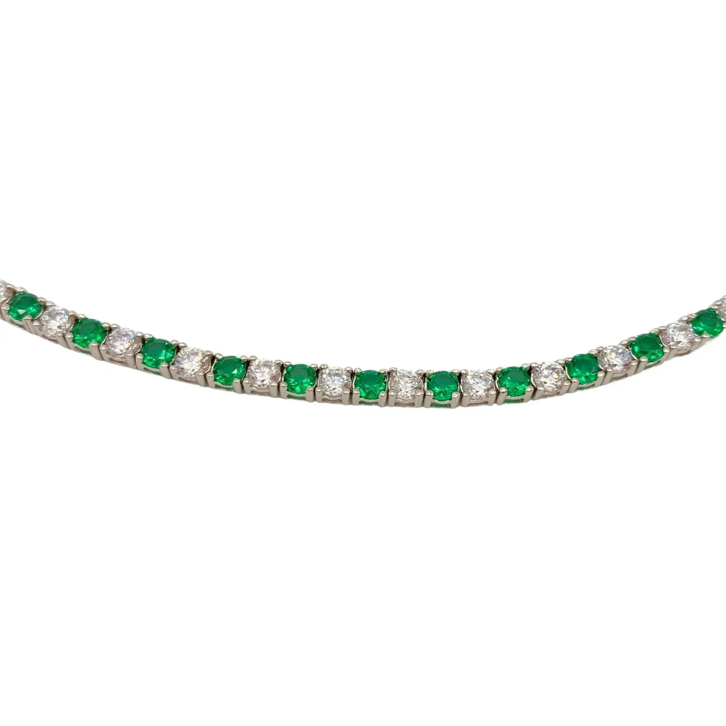 STŘIBRNÝ TENNIS NÁRAMEK 1+1 - 2 mm GRIFF.CZ