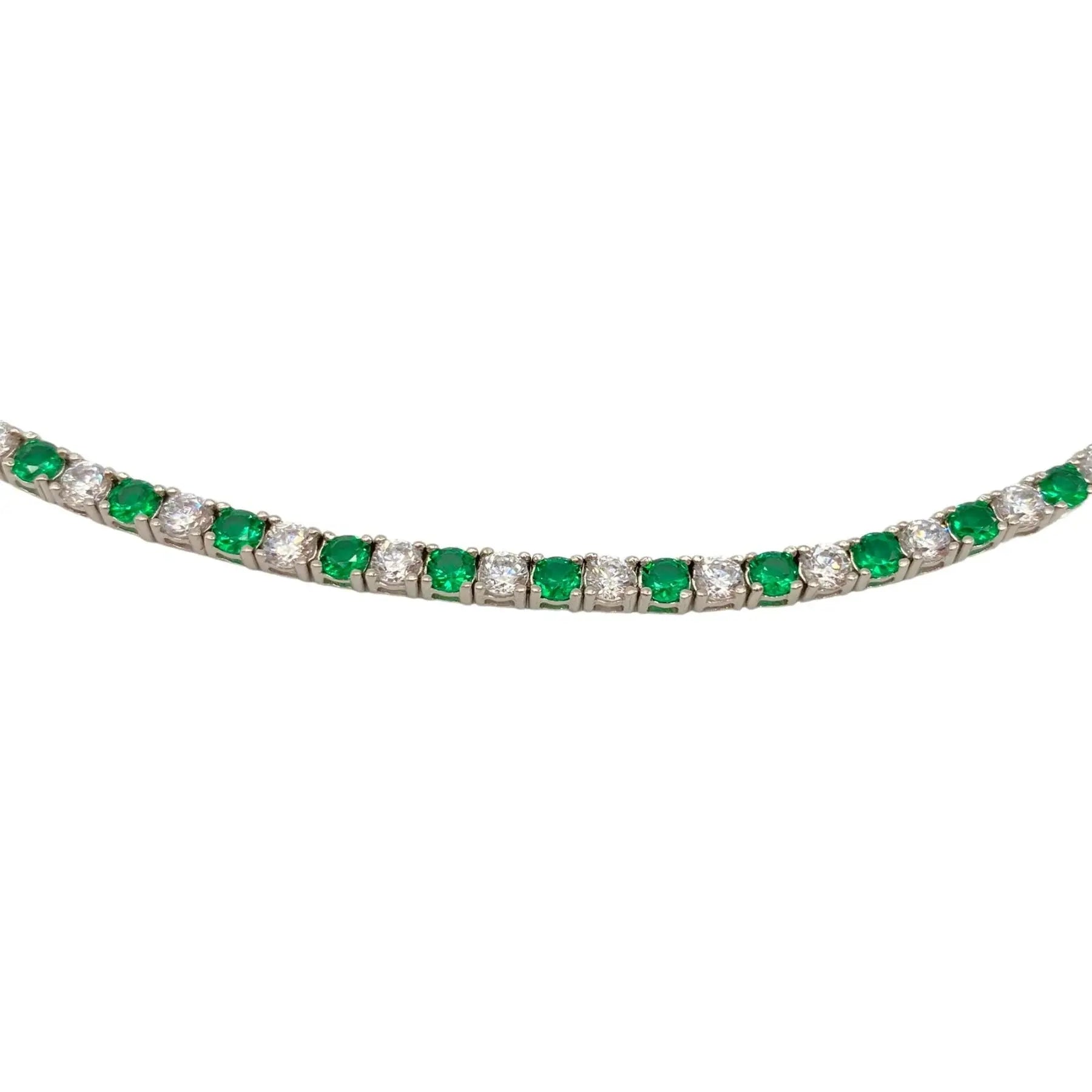 STŘIBRNÝ TENNIS NÁRAMEK 1+1 - 2 mm GRIFF.CZ