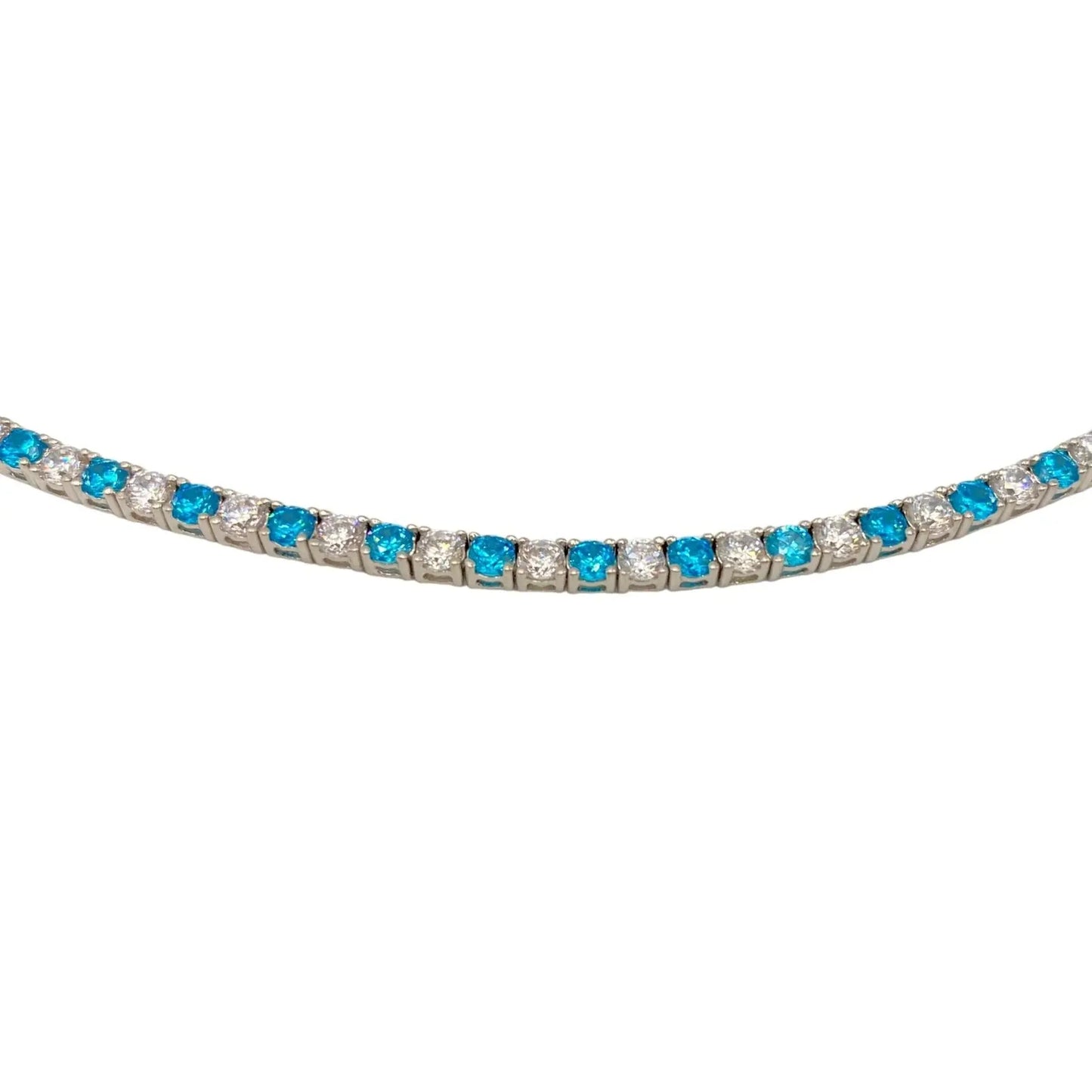 STŘIBRNÝ TENNIS NÁRAMEK 1+1 - 2 mm GRIFF.CZ