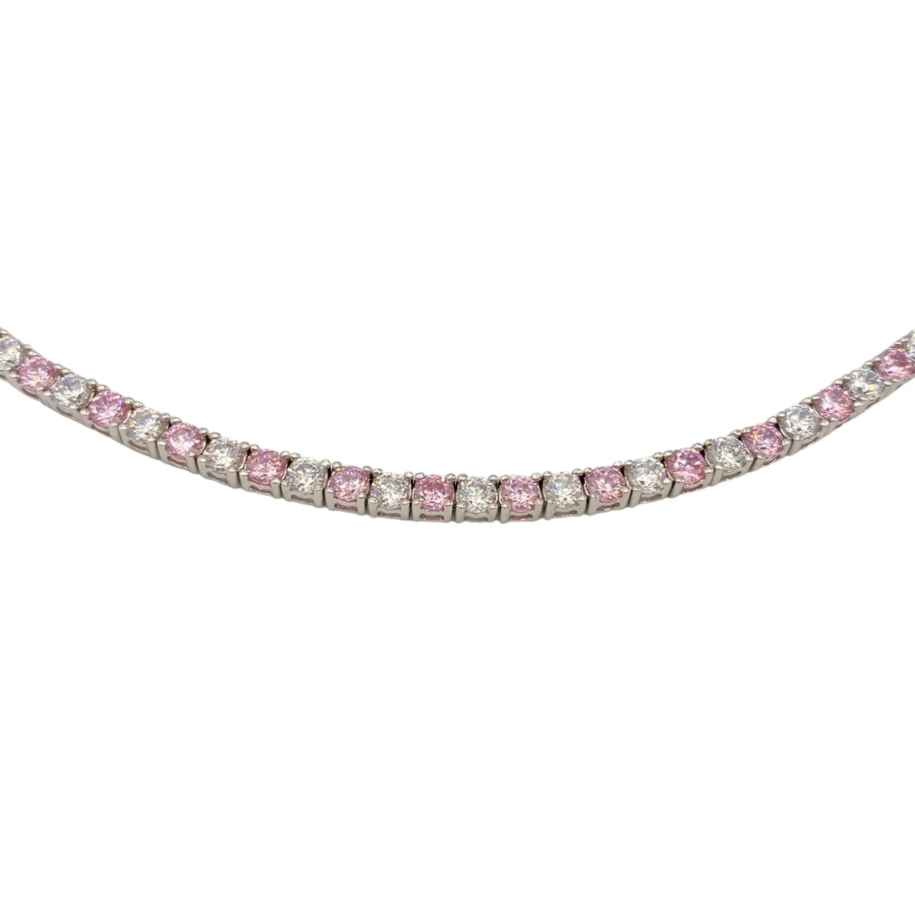 STŘIBRNÝ TENNIS NÁRAMEK 1+1 - 2 mm GRIFF.CZ