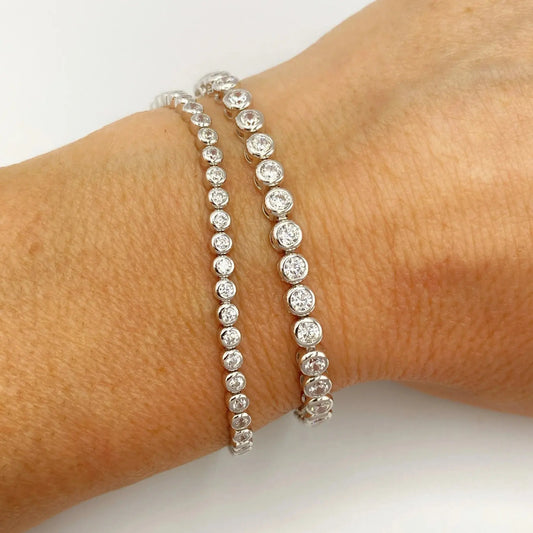 STŘIBRNÝ BEZEL NÁRAMEK GRIFF.CZ