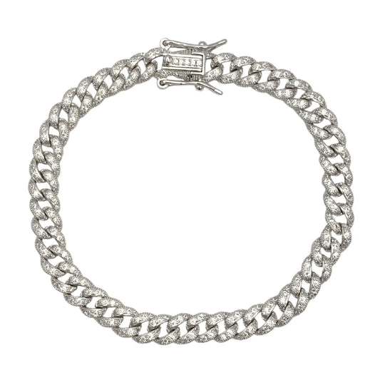 STŘIBRNÝ NÁRAMEK GROUMETTE - 6 mm GRIFF.CZ