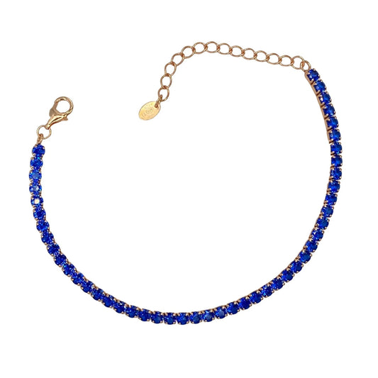 STŘIBRNÝ NÁRAMEK STAMP POZLACENÝ RŮŽOVÝM ZLATEM - 3 MM - 16 + 4 cm GRIFF.CZ